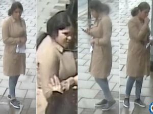 Supporting image for story: CCTV images released in bid to trace woman after elderly man robbed
