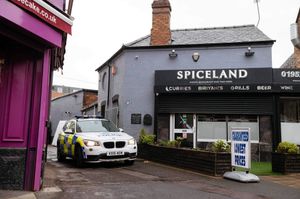 Police presence in Wellington on Saturday