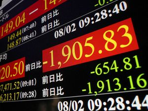 Supporting image for story: Shares sink in Japan following tech-driven retreat on Wall Street