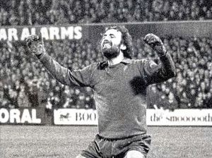 Dickie Guy was in goal when then non-league Wimbledon took on the mighty Leeds United back in 1975