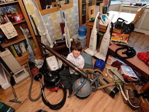 Supporting image for story: Harry hoovers up vintage vacuums
