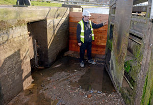 The works are expected to finish on March 16. 