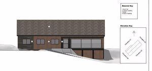 Planning consent has been granted for the creation of a single-storey detached dwelling. Picture: Town and Country Property Auctions/Rightmove