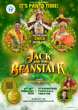 The Mary Stevens Hospice pantomime, Jack and the Beanstalk, will run from 11th-18th February.