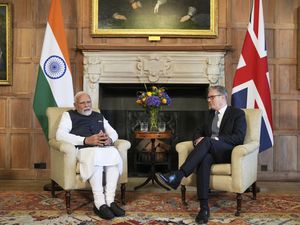 Supporting image for story: Starmer hails ‘historic day’ as Modi visits for signing of UK-India trade deal