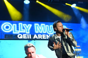 Olly Murs performing at Telford's QEII Arena. Picture: Sam Bagnall