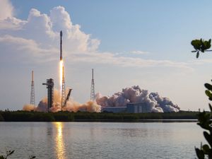 Supporting image for story: Spacecraft to study Jupiter moon’s underground ocean cleared for October launch