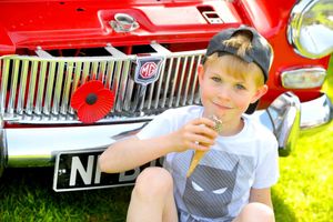 Rylan Lynch, 6, from Telford