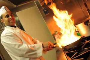 Supporting image for story: Curry proves to be real hot stuff