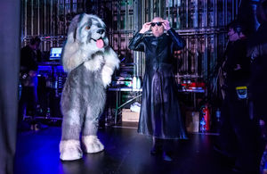 Behind the scenes of Peter Pan at Birmingham Hippodrome. Picture by Simon Hadley