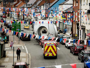 Supporting image for story: Shropshire and Mid Wales turbine convoys 'show why a bypass is needed'
