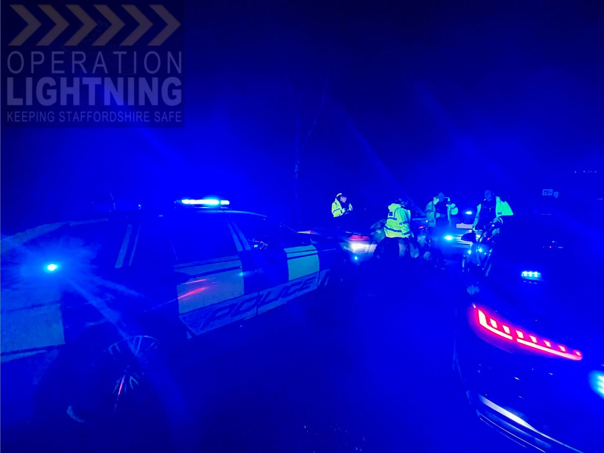 Drugs found after Audi driver attempted to escape police by ramming vehicle into them on Staffordshire M6 Drugs found after Audi driver attempted to escape police by ramming vehicle into them on Staffordshire M6