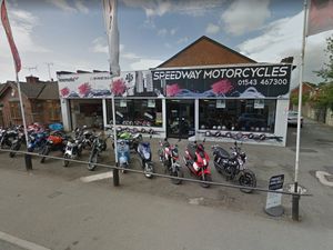Supporting image for story: Burglars smash Cannock motorcycle shop window and steal £2,000 of goods