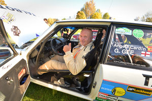 Gary Gee, from Blackburn, in his Talbot Sunbeam