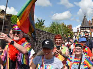 Supporting image for story: In pictures: Bridgnorth's LGBTQ+ community celebrates Pride
