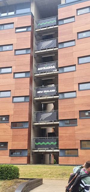 New Zealand are among the competing nations to have set up their home base for athletes and officials