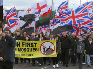 Supporting image for story: Britain First in Telford: Far-right protest 'has no place here', says MP Lucy Allan