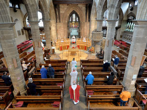 Supporting image for story: Bells ring out as Wolverhampton church welcomes back worshippers