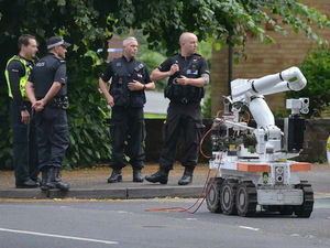 Supporting image for story: PICTURES and VIDEO: Homes evacuated and police cordon off Stourbridge road after 'suspicious package' found