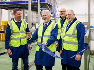 Supporting image for story: Opening of £5m Radnor Hills new Tetra Pak line - the first of its speed to be installed in the UK in over a decade