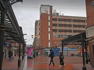 Cannock town centre.