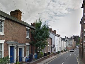 Supporting image for story: Narrow Shrewsbury road to become one-way to help cyclists and pedestrians