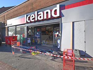 Supporting image for story: Watch: Road closed for hours after car crashes into Smethwick supermarket