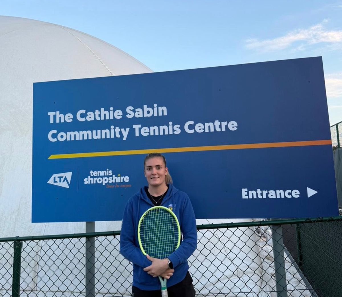 Free tennis sessions offered to people diagnosed with cancer in Shrewsbury