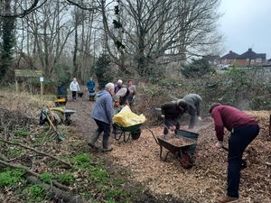 Supporting image for story: Paths freshened up at Shrewsbury nature reserve