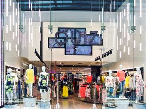 The interior of a Quiz store
