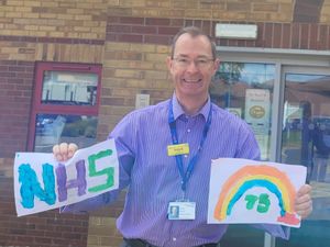 Supporting image for story: Telford nursery helps bring some joy at hospital ward 