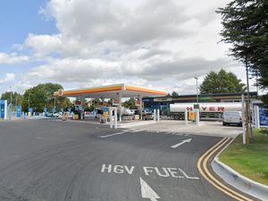 Supporting image for story: Man charged with drug offences after police cars 'rammed' at Telford petrol station