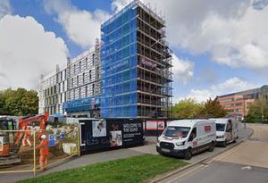 The new Telford sixth form in Station Quarter as pictured by Google Maps in September 2025