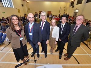 Supporting image for story: Students in Stourbridge quiz ministers on further education