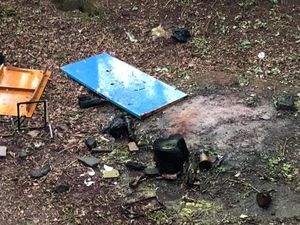 Supporting image for story: 'Deliberate' fire in Bridgnorth school's forest learning area