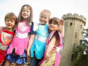 Supporting image for story: Interactive Zog trail flying in to Warwick Castle