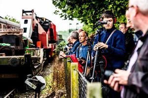 Fans at yesterday's event