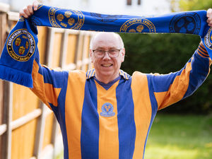 Supporting image for story: Shrewsbury fan 'Scooter' completes quest to visit all 92 league clubs
