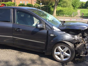Supporting image for story: Mother and young children treated after two-car smash in Dudley