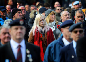 It was an emotional service