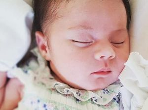 Baby Selene was born while her parents were visiting family in the Philippines