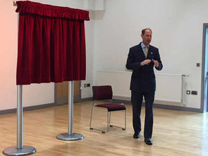 Supporting image for story: Prince Edward opens new £1.3 million centre at Newport school