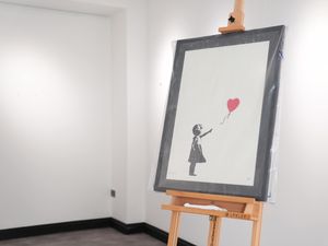 Supporting image for story: Man denies being getaway driver for stolen Banksy after helping friend into van