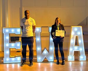 Liv Starling - Most Valuable Player, with James Dasaolu.