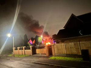 Neighbours reported seeing a plume of smoke