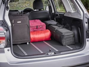 The Forester has a huge stowage capacity