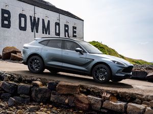 Supporting image for story: Aston Martin collaborates with whisky distillery to make DBX Bowmore Edition