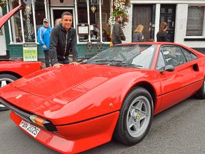 Supporting image for story: Rare Italian cars fill Bridgnorth's High Street