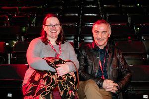 Jayne Shephard and Richard Shephard from Cookhill were first in line to get their seats