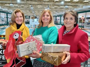 Supporting image for story: Wrapping service offered in return for donation to charity